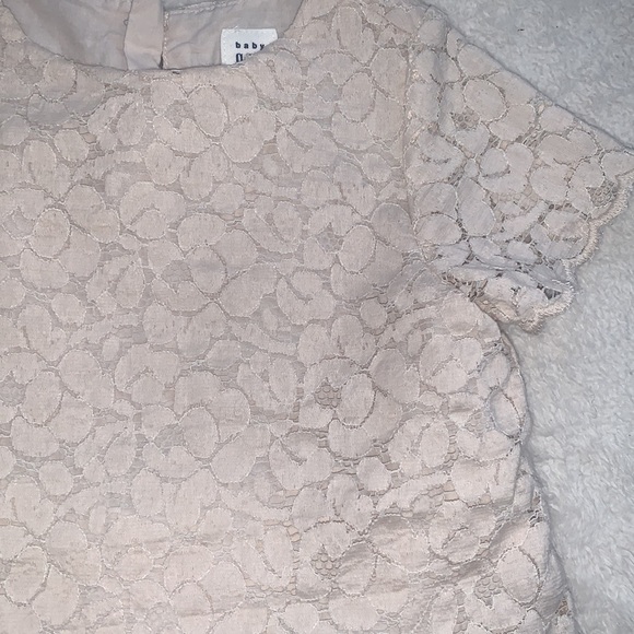 NWOT GAP Baby Lace & Tulle Dress 2 w/Bloomers - Picture 3 of 12